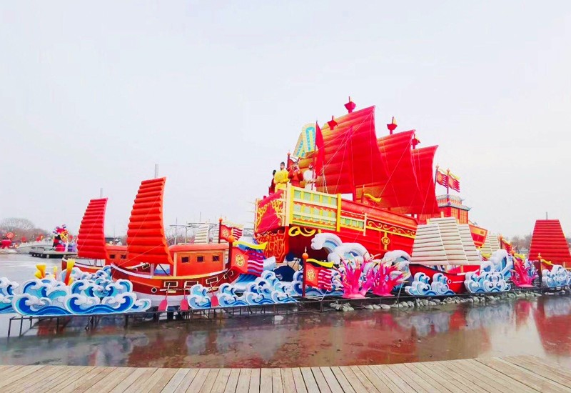 彩车彩船